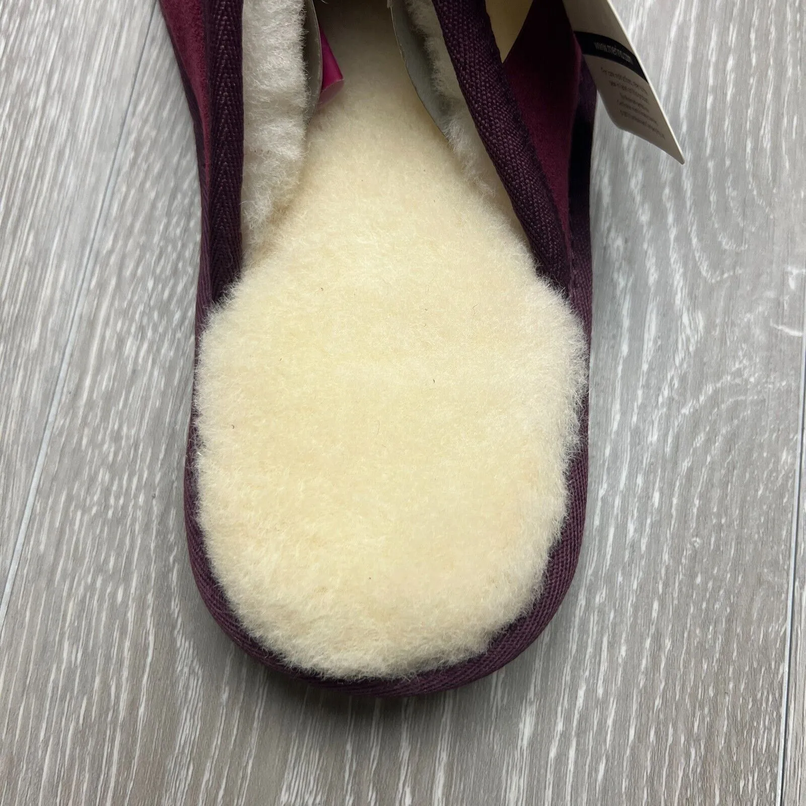 NRL Team Kicks Queensland Maroons Origin Merino Wool Slippers Size US W 8 / M 7