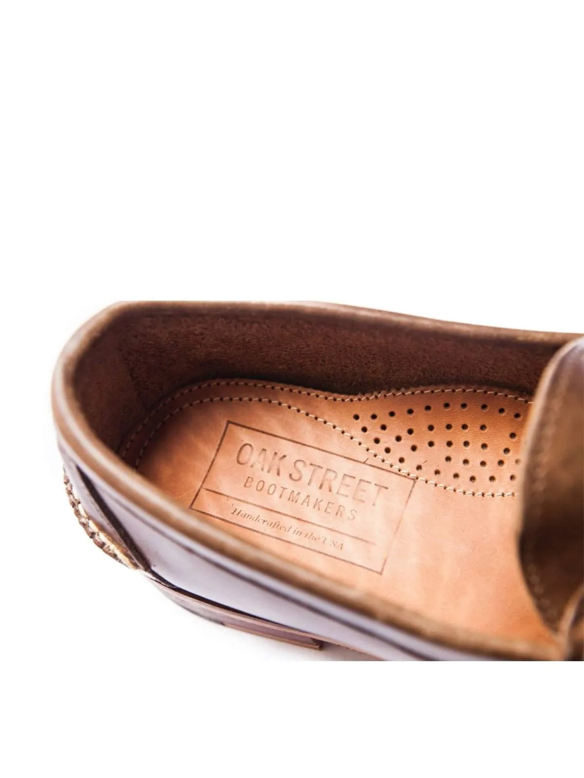 Oakstreet Bootmakers Natural Beefroll Penny Loafer
