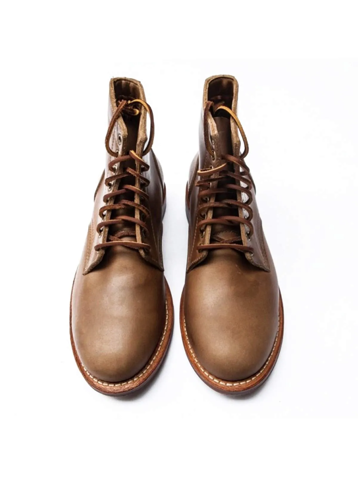 Oakstreet Bootmakers Natural Dainite Trench Boot