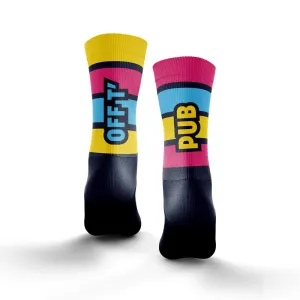 Off T' Pub Bikes and Beers Cushioned Cycling Socks