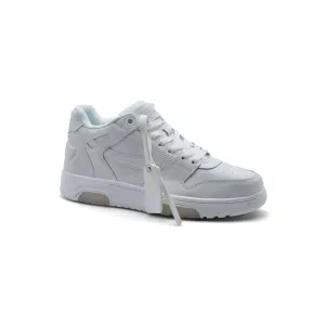 Off-White Logic Out Of Office Lace-Up Sneakers 189S25-M White