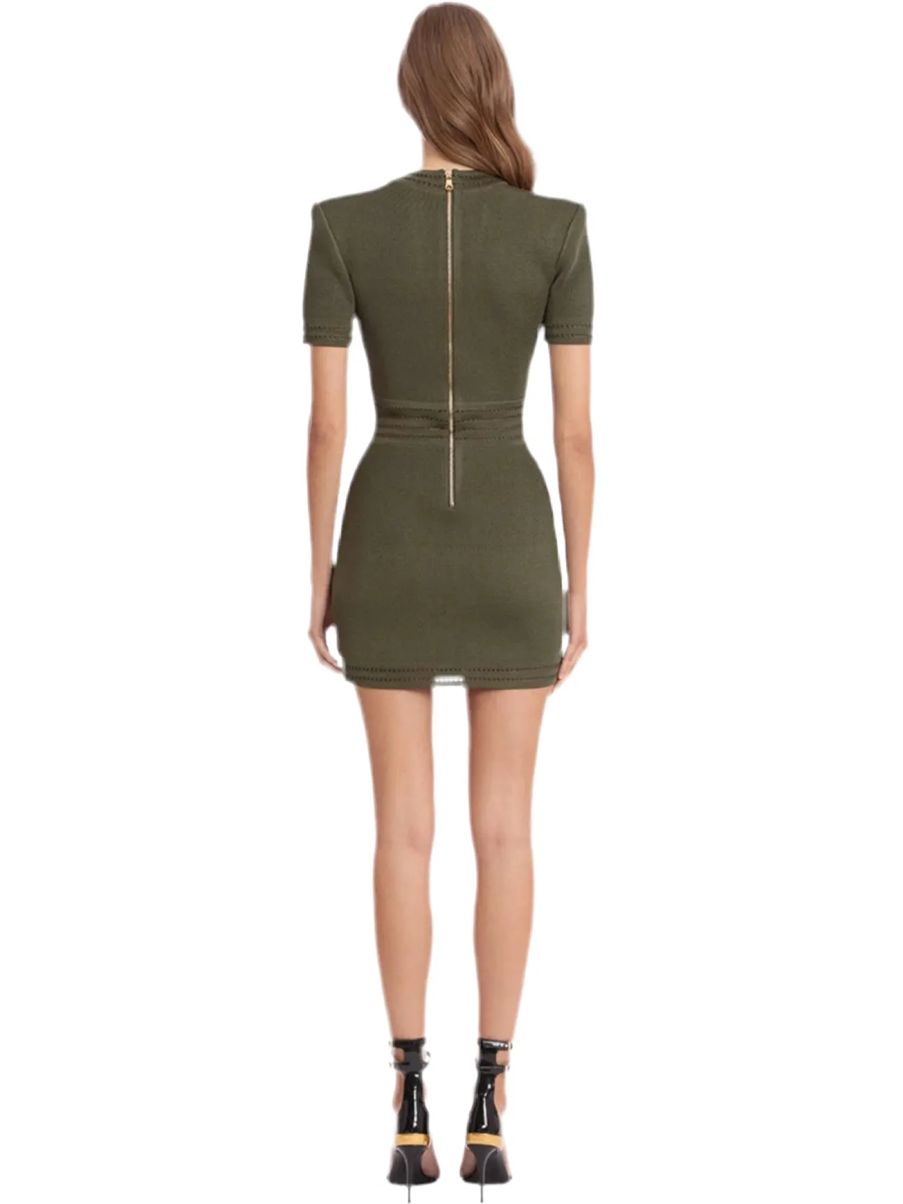 Olive Knit Dress