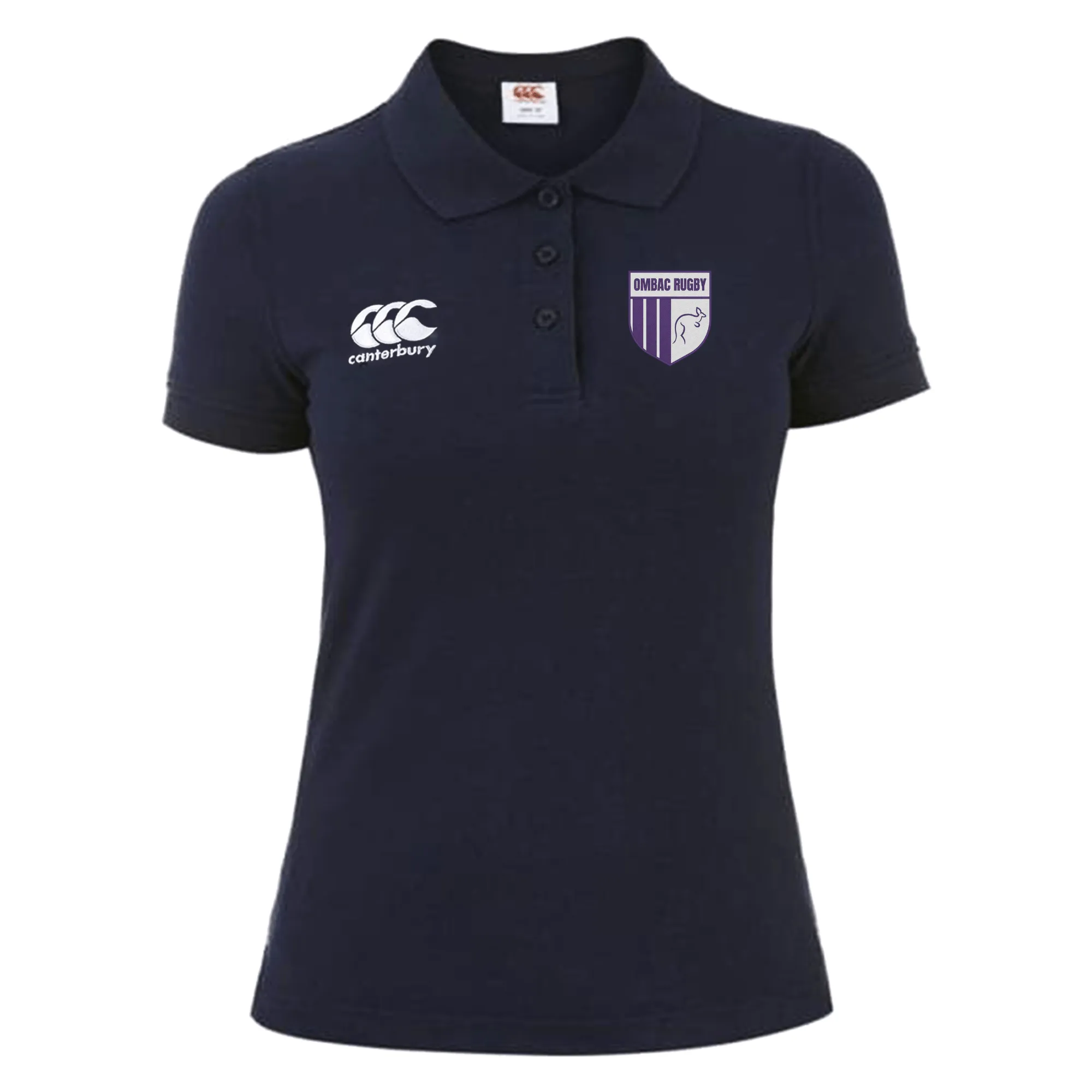 OMBAC Rugby Women's Waimak Polo by Canterbury