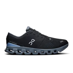 On Cloud x 4 (Mens) - Black/Chambray