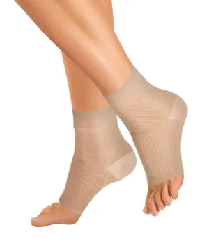 OS1st FS6 Plantar Fasciitis Natural Compression Foot Sleeves (Pair)