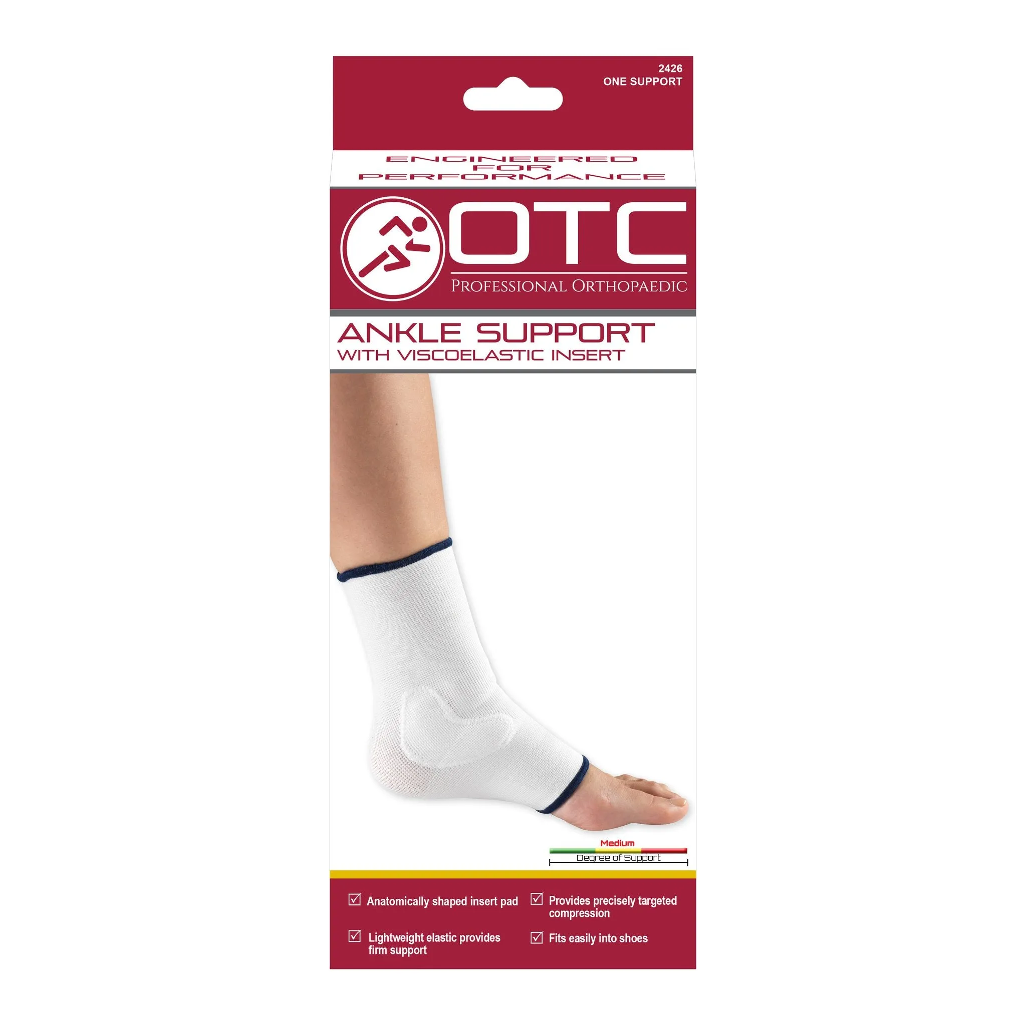 OTC ANKLE SUPPORT VISCO INSERT - 2426