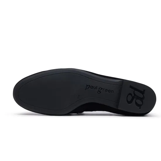 Paul Green - Daphne Loafer - Black Suede Combo