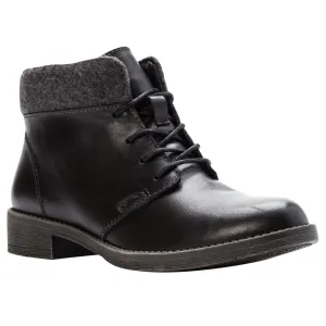 Propet Women's Boots - Tatum Lace Bootie WFX075L - Black