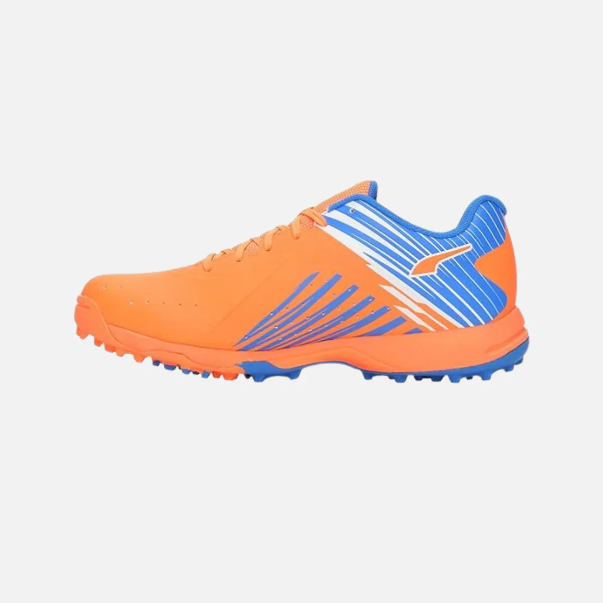 Puma 22 Fh Rubber Men's Cricket Shoe -Neon Citrus/White/Bluemazing