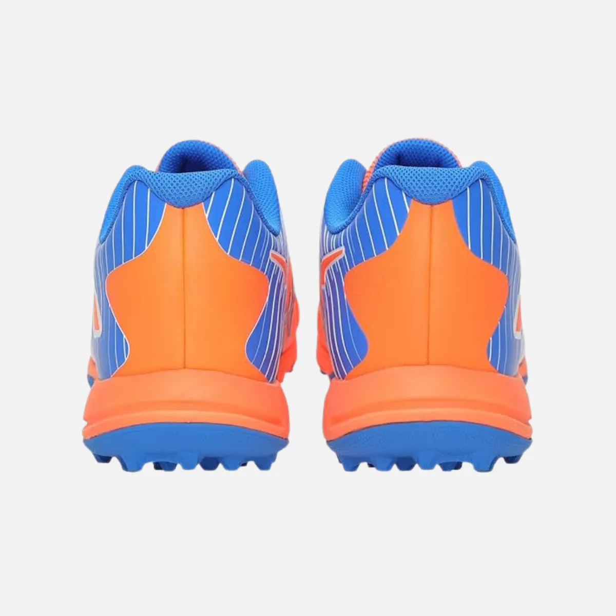 Puma 22 Fh Rubber Men's Cricket Shoe -Neon Citrus/White/Bluemazing