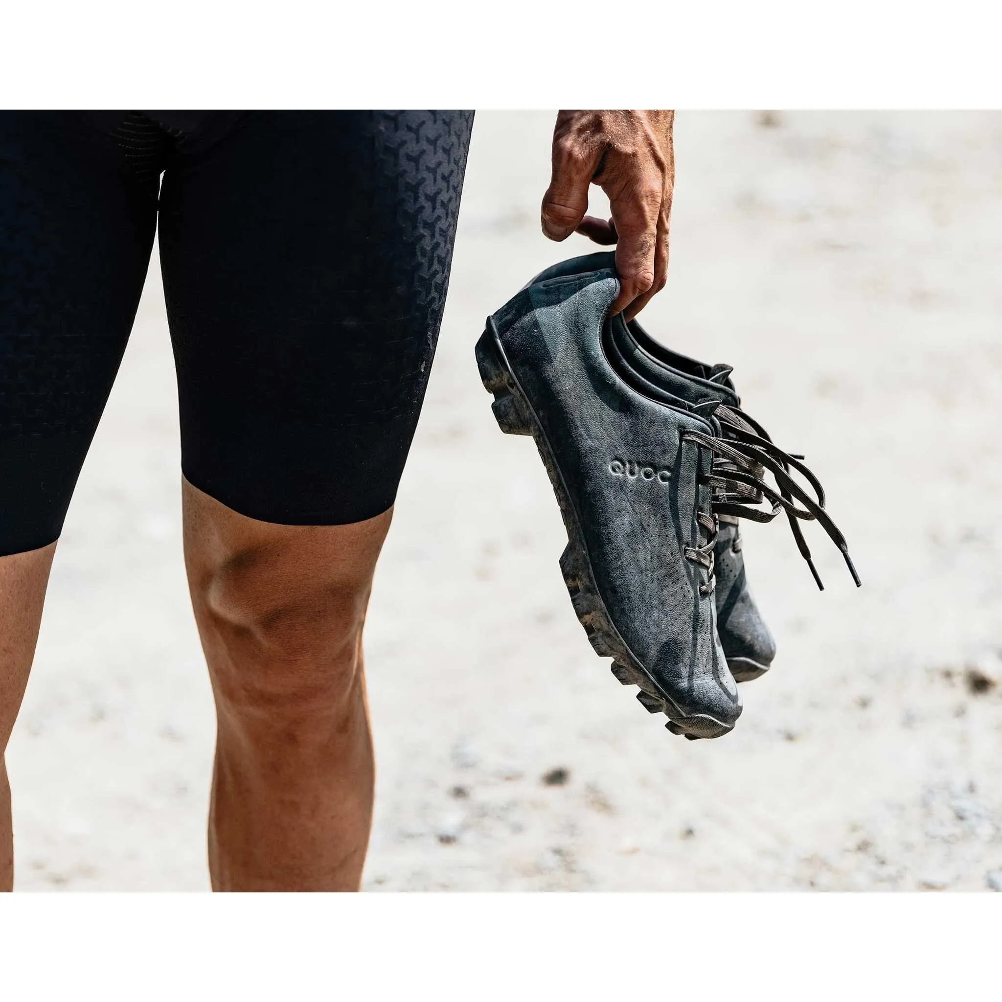 QUOC GRAN TOURER GRAVEL SHOES - GREEN CAMO