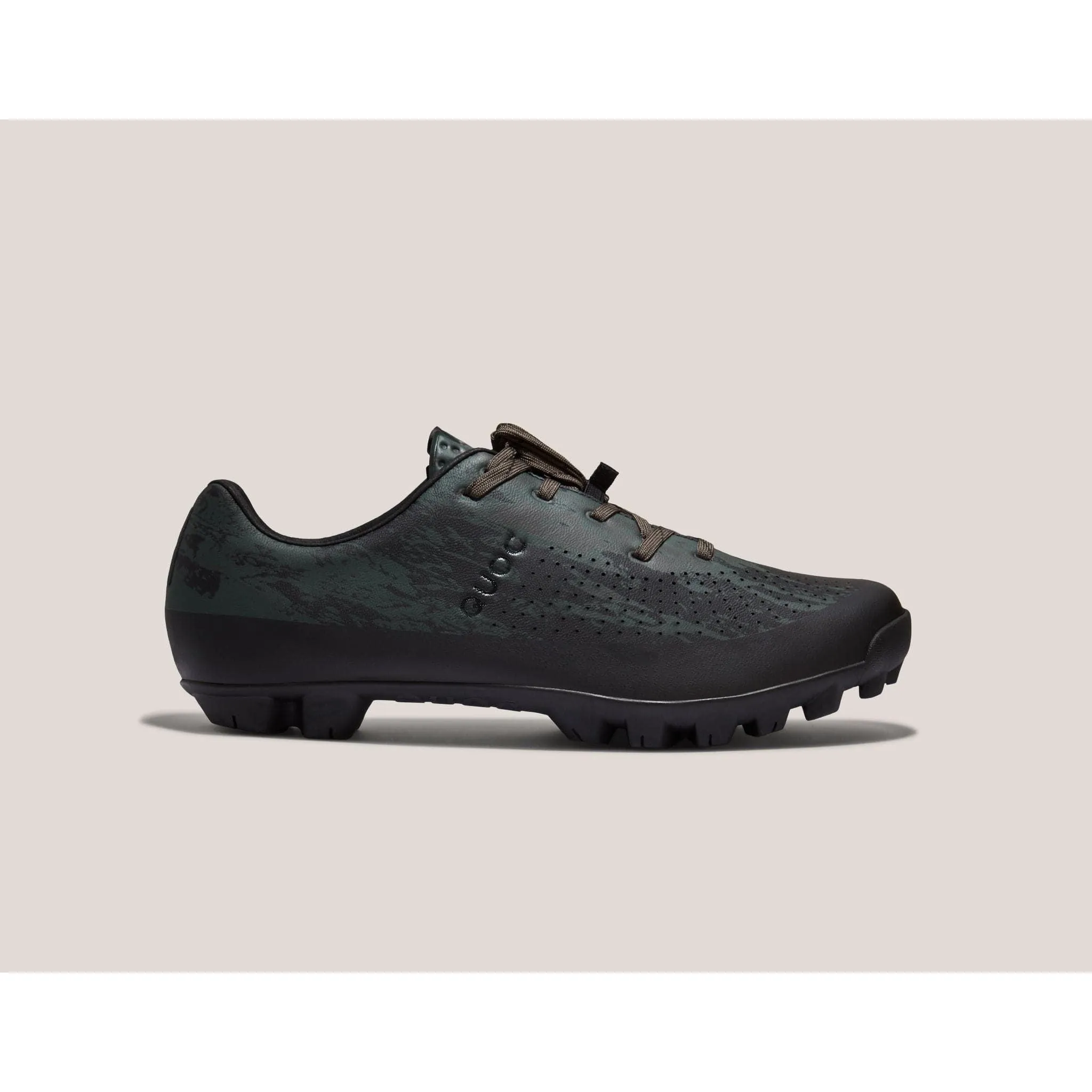 QUOC GRAN TOURER GRAVEL SHOES - GREEN CAMO