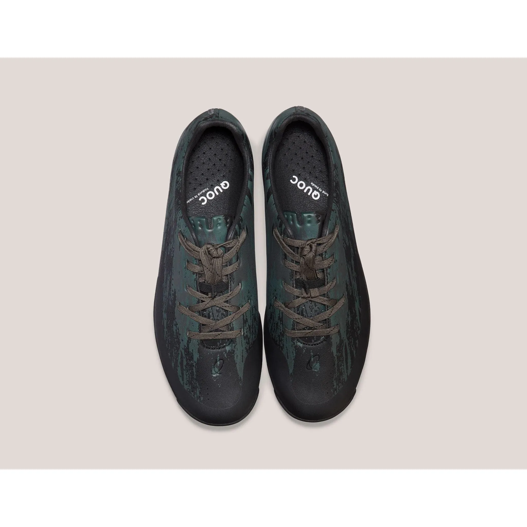 QUOC GRAN TOURER GRAVEL SHOES - GREEN CAMO