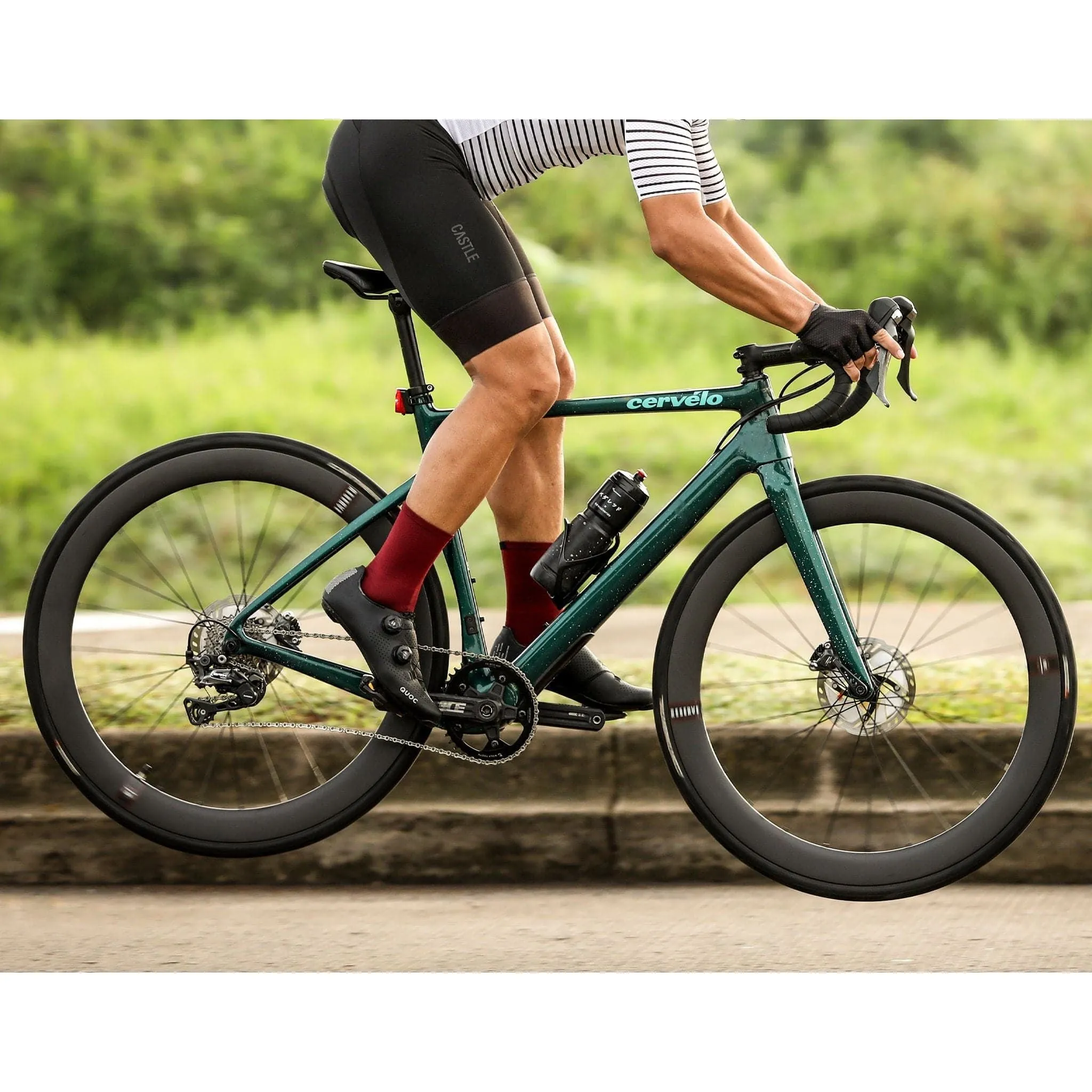 QUOC MONO II ROAD SHOES - BLACK