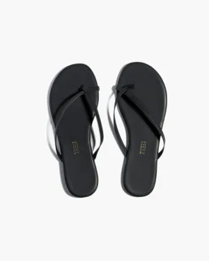 Riley Vegan Sandal Matte Black | TKEES