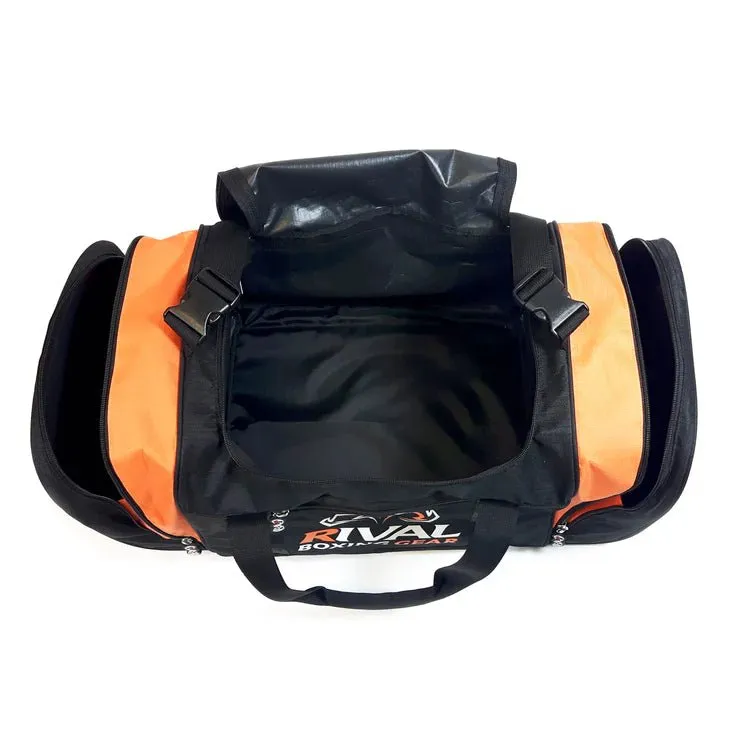 Rival®  RGB20 Gym Bag| Gym Bag | Duffel Bag | Gym Bag for carry supplies | Gear Bag |Gym Bag with Shoes Compartment, Sports Bag with Waterproof Pocket for Wet Towels, Travel Duffel Bag for Men and Women