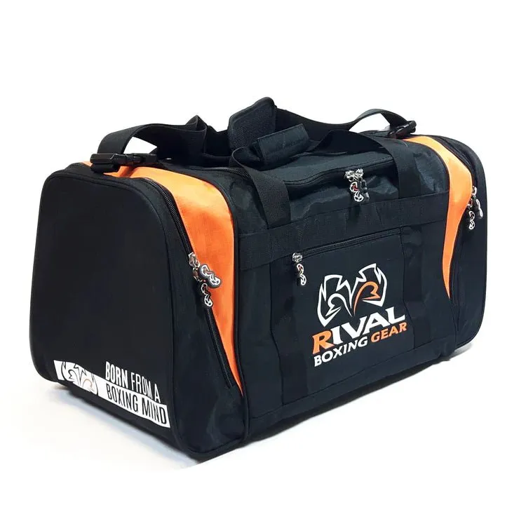 Rival®  RGB20 Gym Bag| Gym Bag | Duffel Bag | Gym Bag for carry supplies | Gear Bag |Gym Bag with Shoes Compartment, Sports Bag with Waterproof Pocket for Wet Towels, Travel Duffel Bag for Men and Women