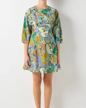 Rivoli Dress - Peony Patchwork