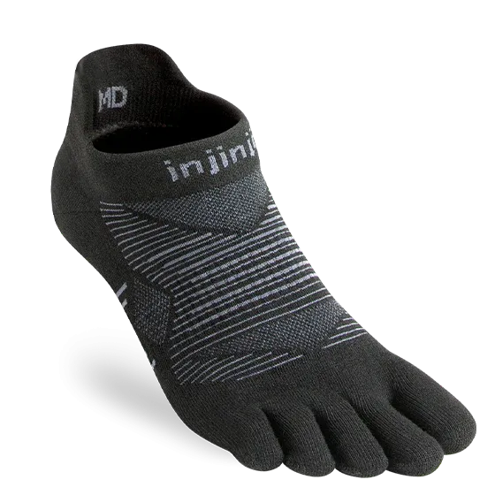Run Lightweight No-Show Toe Socks