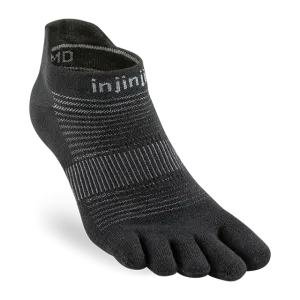 Run Lightweight No-Show Toe Socks
