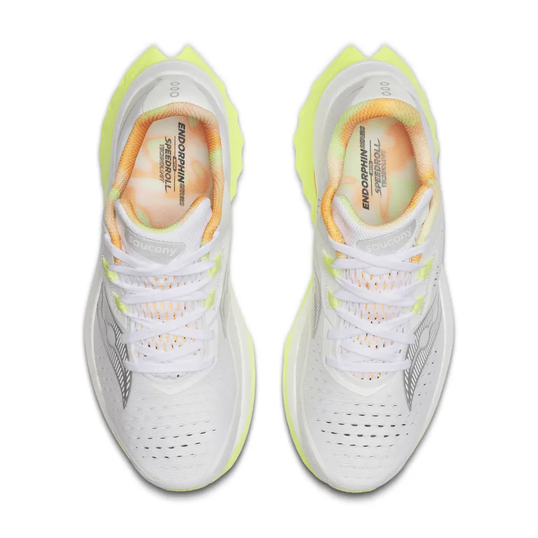 Saucony - Endorphin Speed 4 - White/Sunny - Women's
