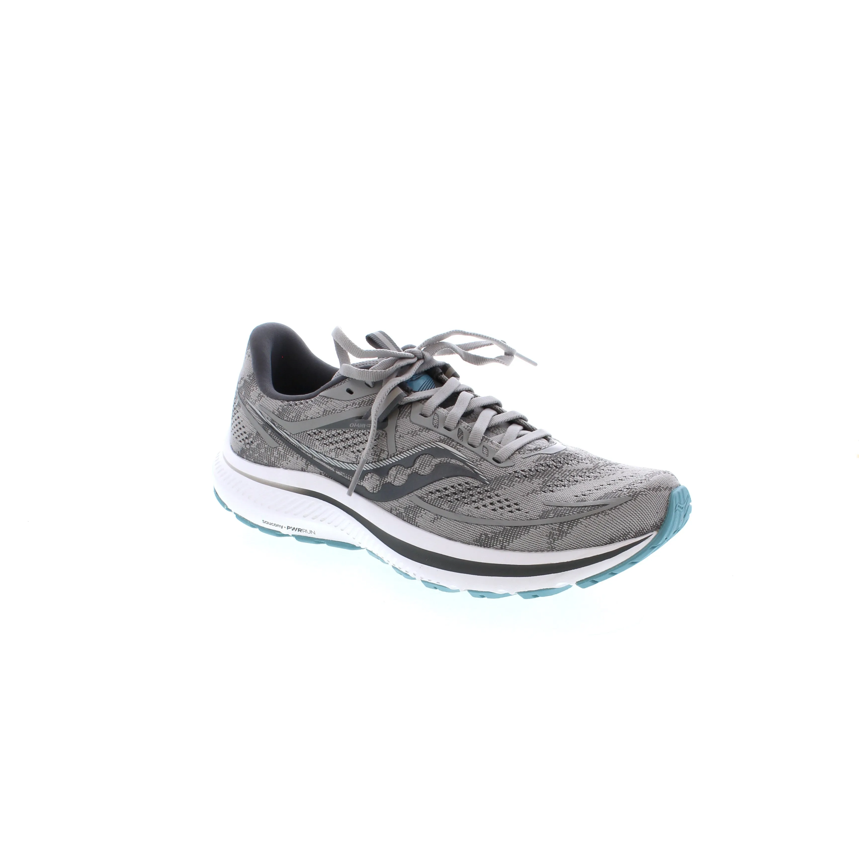 Saucony Omni 21 Alloy and Rainfall - Charcoal