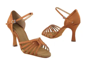 SERA1135 Dark Tan Satin