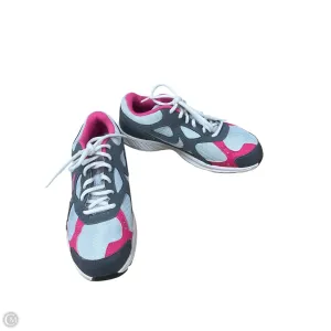 Shoes Athletic By Nike In Grey & Pink, Size: 7