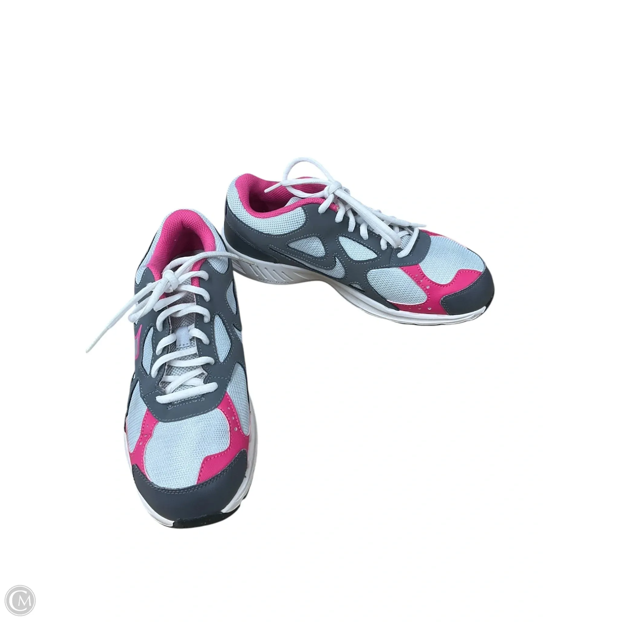 Shoes Athletic By Nike In Grey & Pink, Size: 7