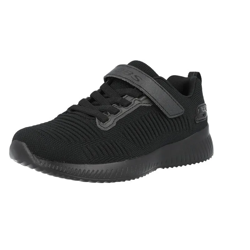 Skechers Charm League Black Trainer