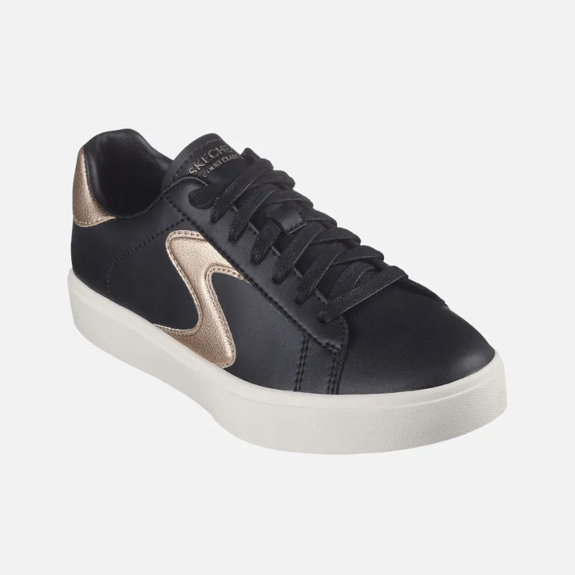 Skechers Eden LX - Beaming Glory Women's Lifestyle Shoes -Black/Rose Gold