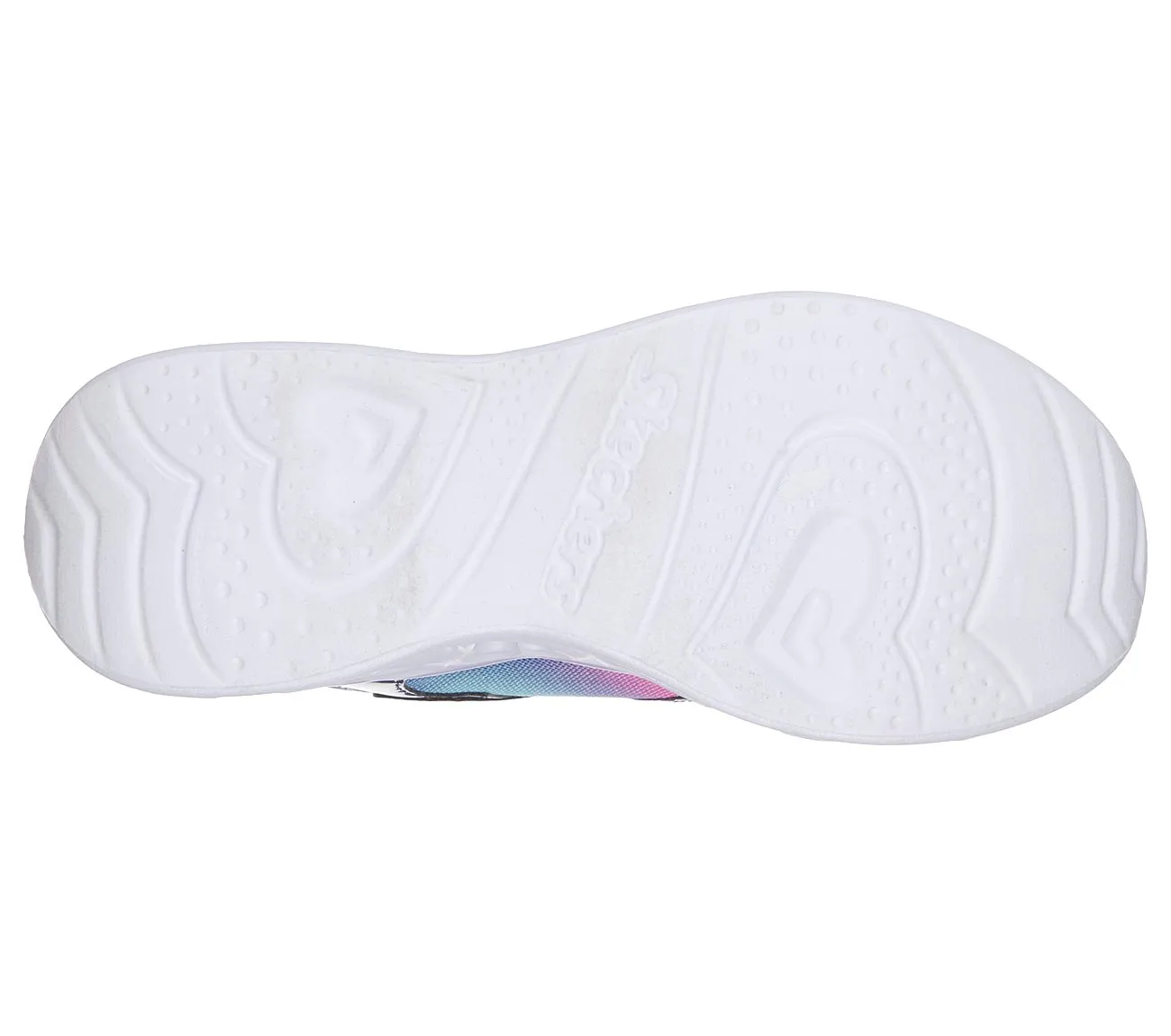 SKECHERS | Girls Heart Lights - RAINBOW LUX