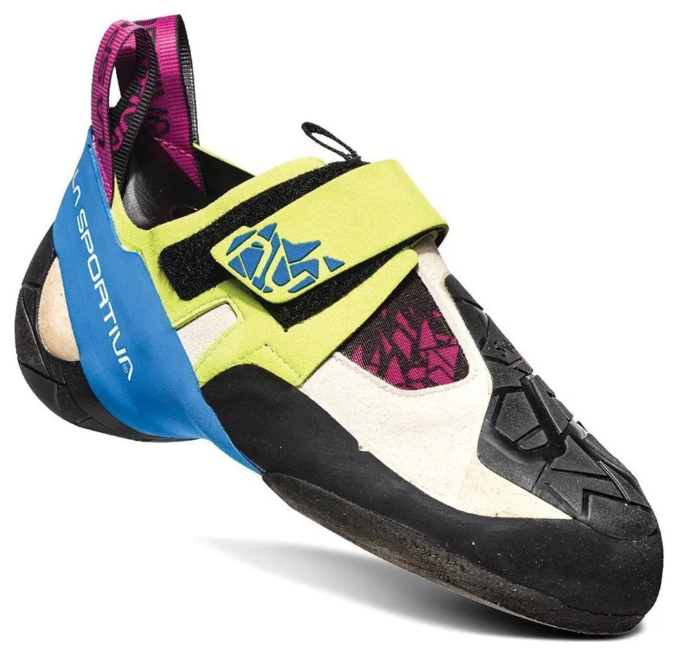 Skwama women's - apple green/cobalt blue, climbing shoes