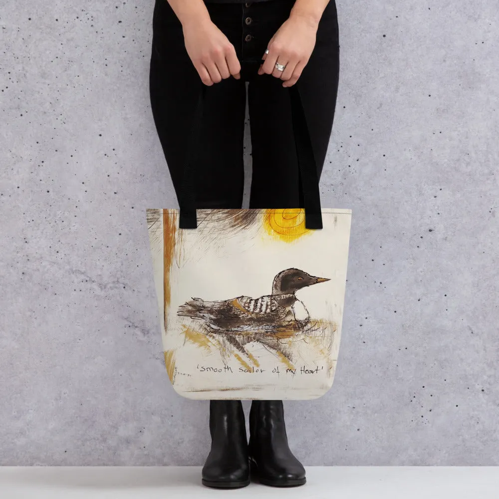 Smooth Sailor of My Heart - Artful Tote Bag