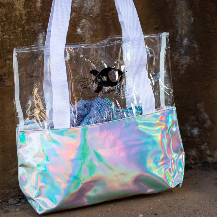 SpaceCadet Iridescent Tote Bags (Final Sale)