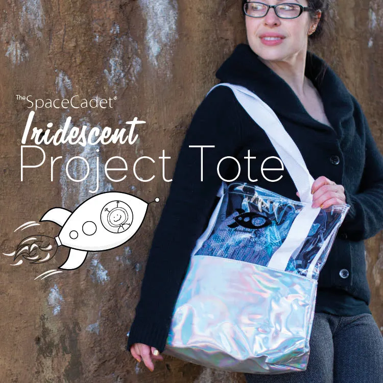 SpaceCadet Iridescent Tote Bags (Final Sale)