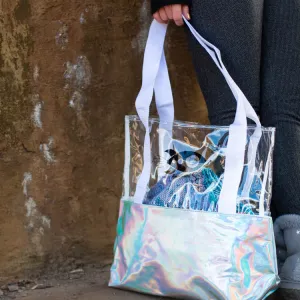 SpaceCadet Iridescent Tote Bags (Final Sale)