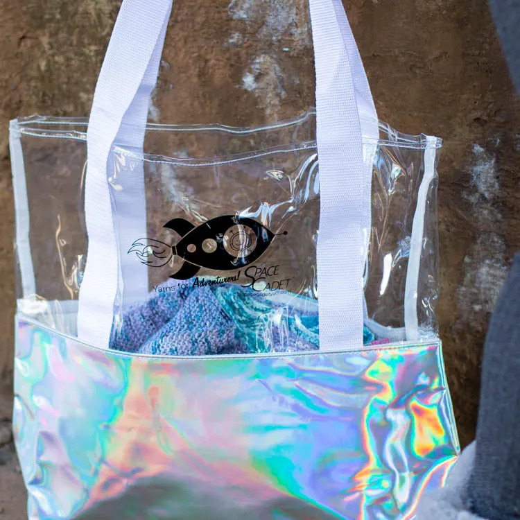 SpaceCadet Iridescent Tote Bags (Final Sale)