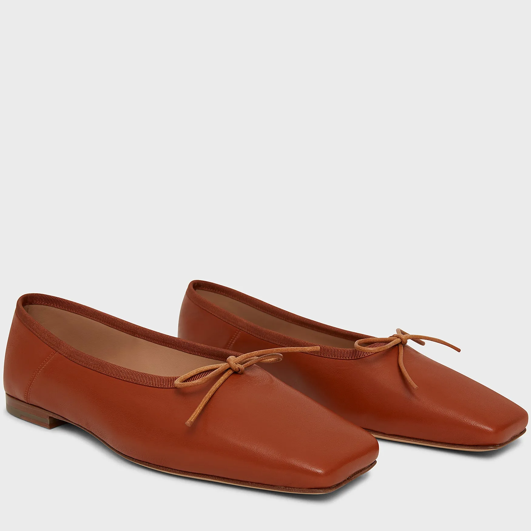 Square Toe Ballerina - Maple