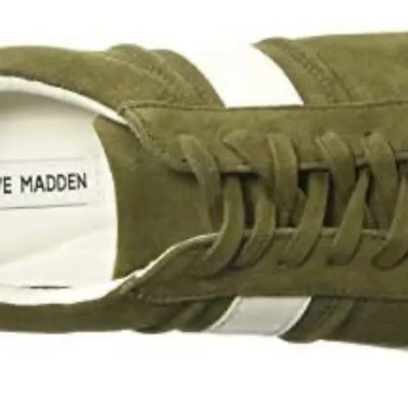 Steve Madden Olive Green Sewell Sneakers Men’s 7M NWOT
