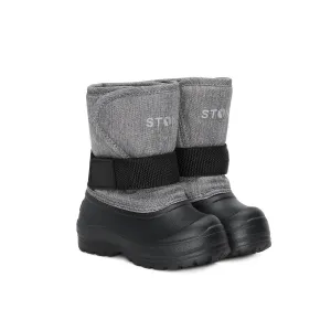 Stonz - Trek Toddler Snow Boots - Heather Grey