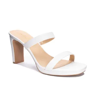 Tete Heels - Smooth White