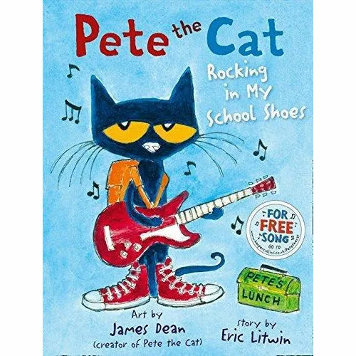 The Pete the Cat Series 3 Books Collection Set By Eric Litwin (Pete the Cat I Love My White Shoes)