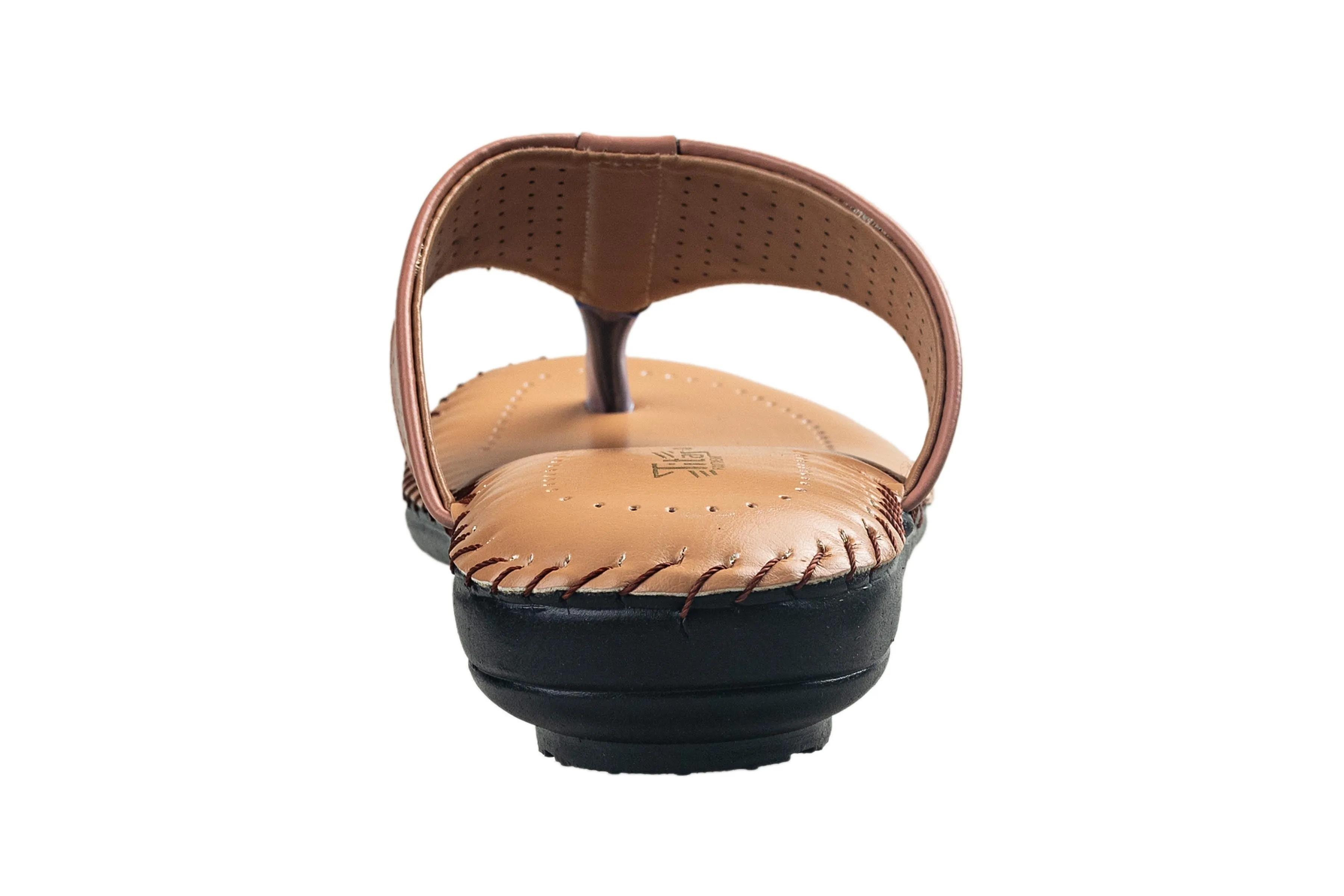 Titas Ladies Beige Chappal