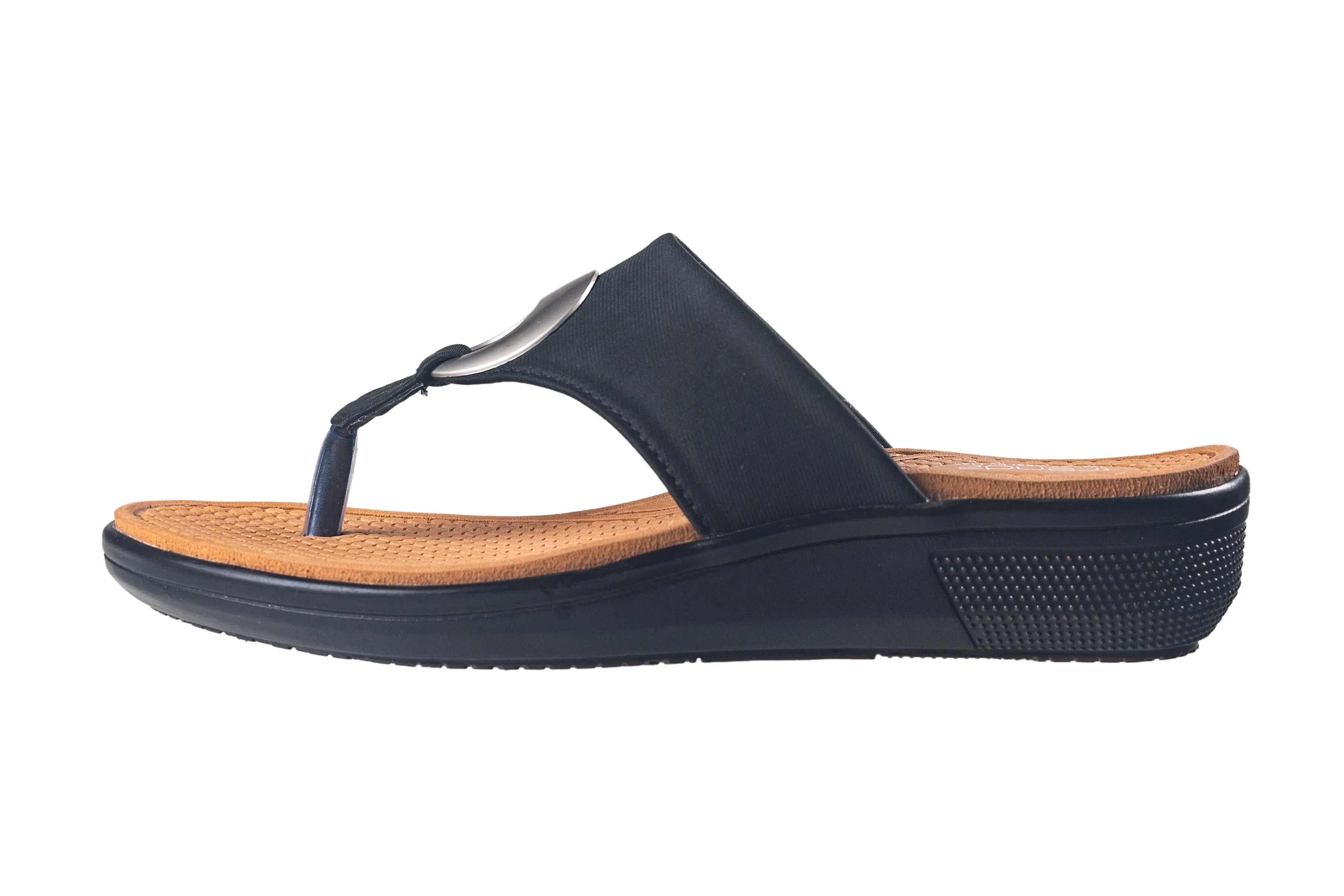 Trendz Ladies Black Chappal