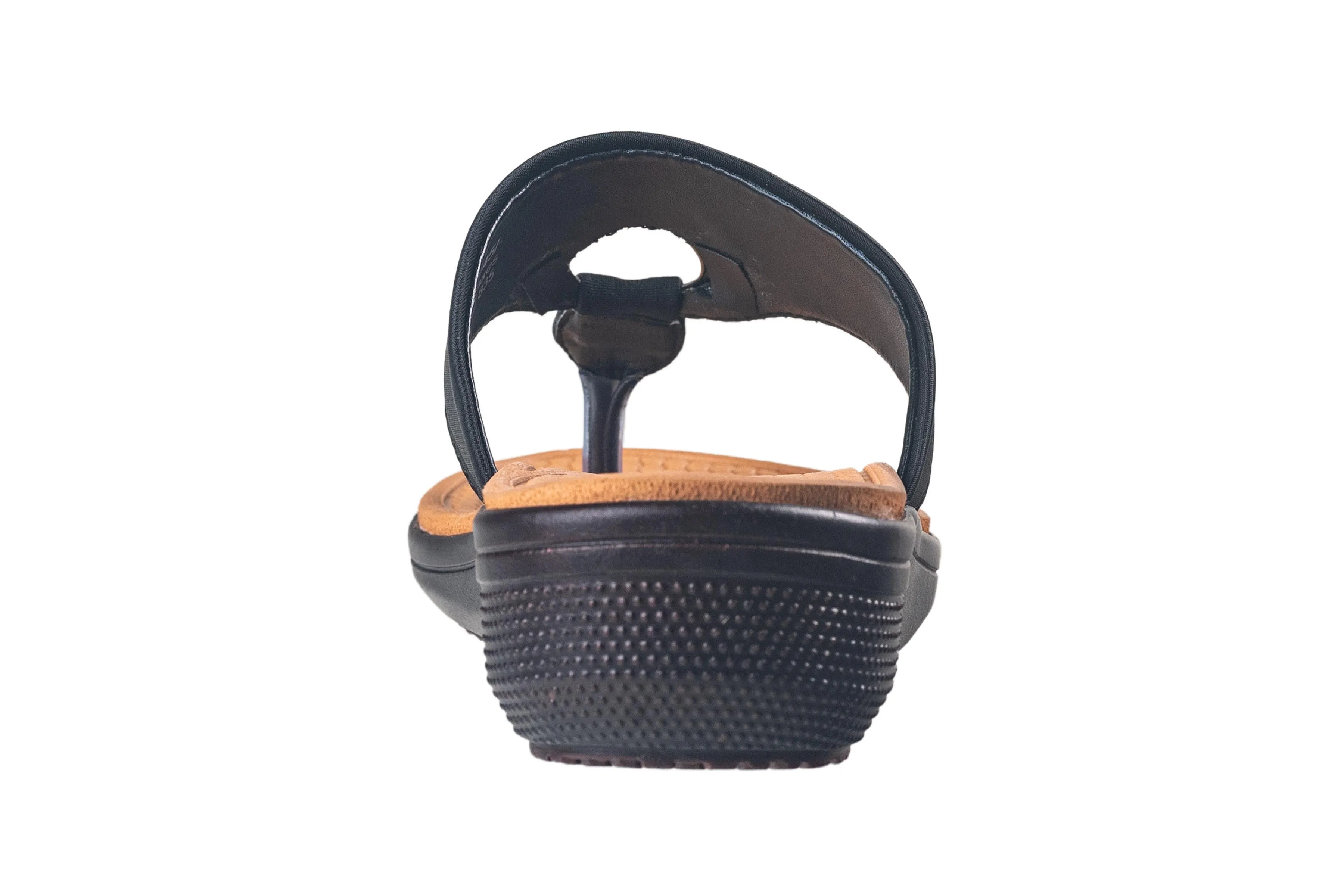 Trendz Ladies Black Chappal