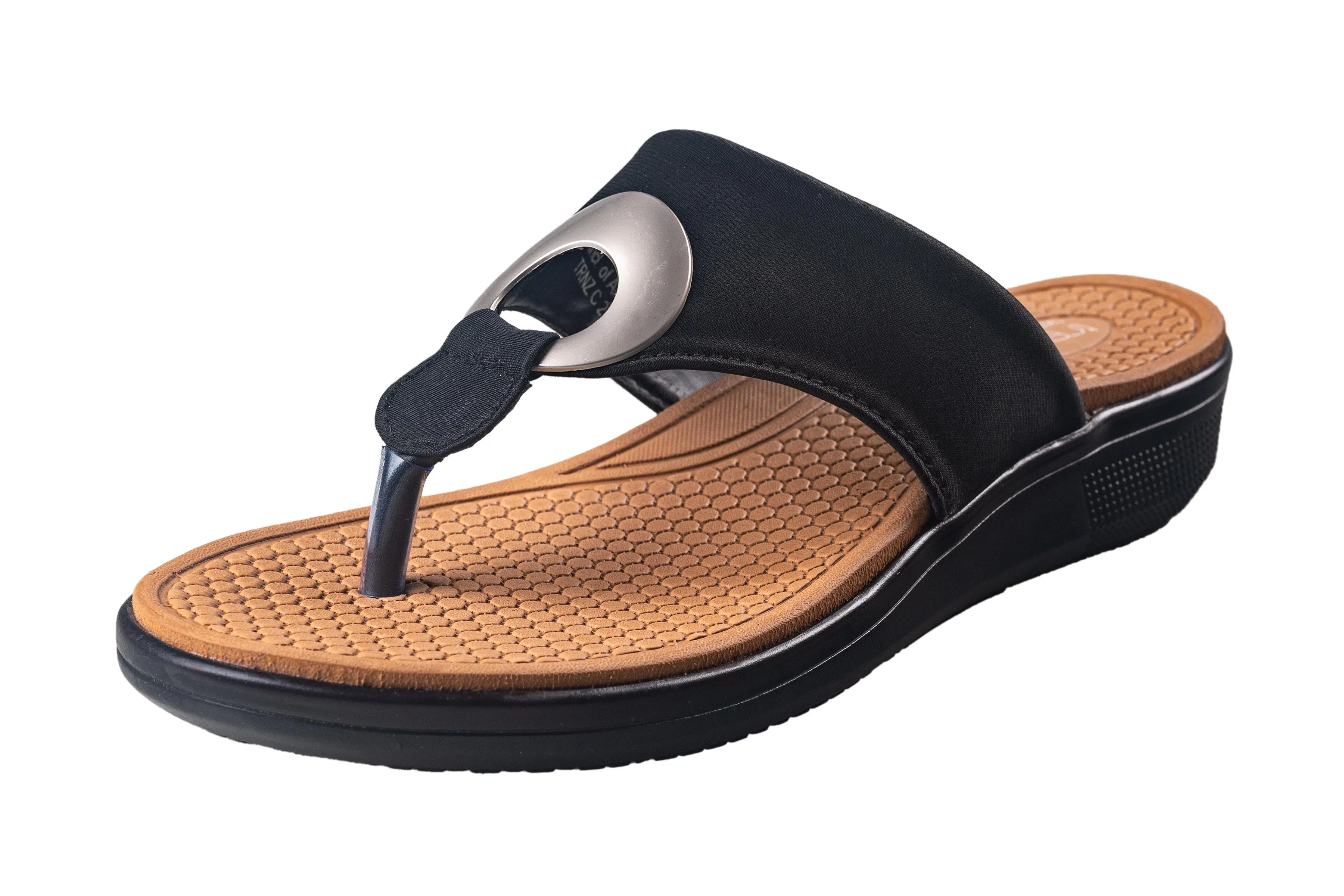 Trendz Ladies Black Chappal