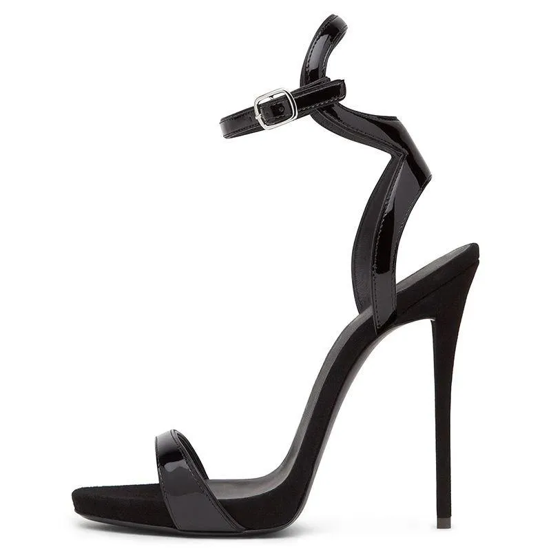 Tucomosi Women High Heel Pumps Open Toe Stiletto Prom Shoes