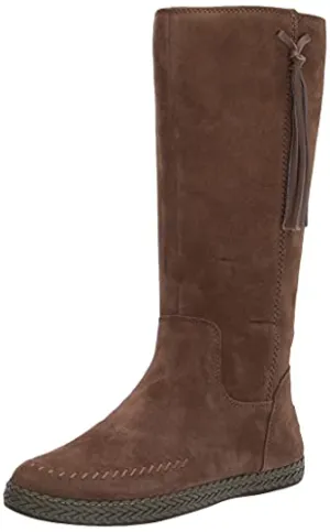 UGG Women's KELLEEN Fashion Boot, Hickory Suede, 8
