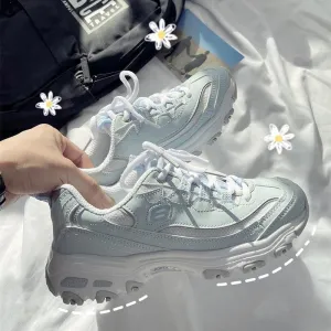 ULZZANG LIGHT BLUE SNEAKERS UB2748